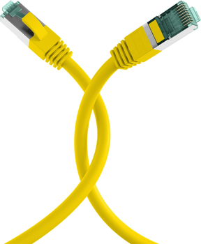 Patchcord EFB-Elektronik Cat 6 S/FTP 1.5 m Yellow (4049759021092)