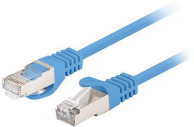 Patchcord Lanberg FTP Cat 6 1.5 m Blue (5901969436334)