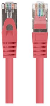 Patchcord Lanberg FTP Cat 6 0.5 m Red (5901969436402)