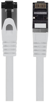 Patchcord Lanberg S/FTP Cat 8 0.5 m Grey (5901969437898)