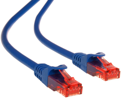 Patchcord Maclean UTP Cat 6 1 m Blue (5902211105930)