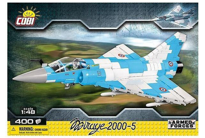 Konstruktor Cobi Armed Forces Mirage 2000 5 400 elementów (5902251058012)