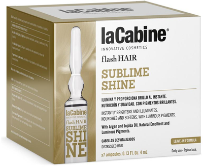 Ampułki do włosów La Cabine Sublime Shine 7 x 5 ml (8435534409999)