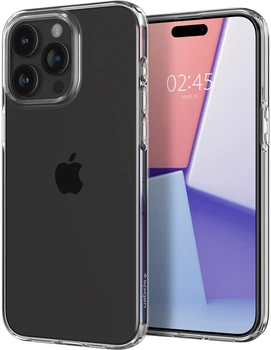 Etui Spigen Liquid Crystal dla Apple iPhone 15 Pro Max Crystal Clear (ACS06557)