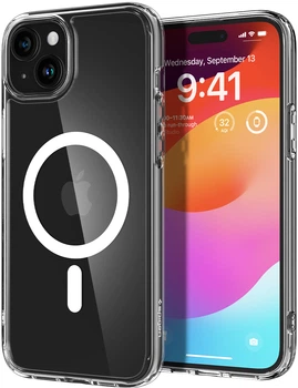 Etui Spigen Ultra Hybrid MagFit dla Apple iPhone 15 Biały (ACS06802)