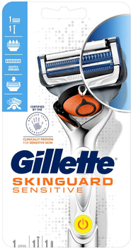 Бритва для ручного гоління Gillette Skinguard Sensitive для чутливої шкіри (7702018525553)