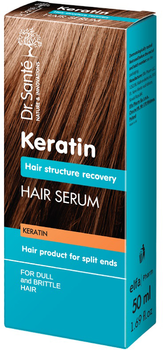Сироватка для волосся Dr. Sante Keratin реконструююча 50 мл (8588006035421)