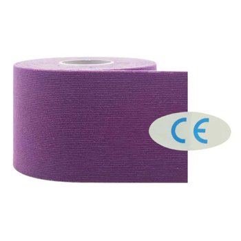Пластырь Кинезио тейп для тейпирования Kinesiology Tape Фиолетовый