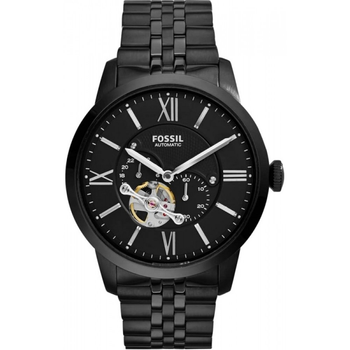 Мужские часы Fossil ME3062 / Черный браслет