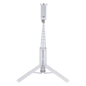 Селфи-Штатив Baseus Traveler Bluetooth Tripod Selfie Stick ZPBL Белый 150 г