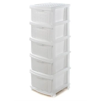 Комод пластиковий білий R-Plastic "Компакт Плюс" 106*40*34 см білий