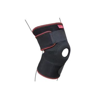 Бандаж на коленный сустав разъемный R6102 UNI Черный Remed