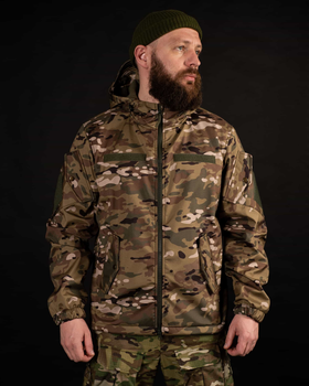 Тактична куртка SoftShell "Шторм" - мультикам 3XL