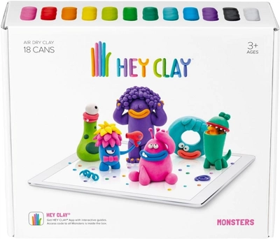 Masa plastyczna do lepienia TM Toys Hey Clay Monsters (5904754602709)