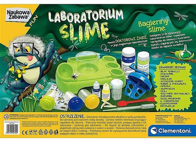 Слайм Clementoni Лабораторія Слайму (8005125507269)