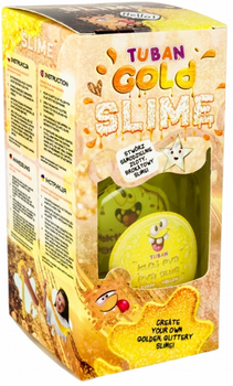 Zestaw do robienia glutów Tuban Super Slime Złoty połysk (5901087031435)