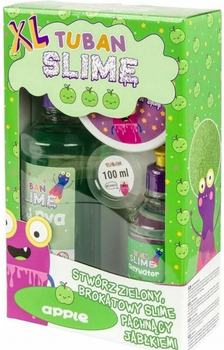 Zestaw do robienia glutów Tuban Super Slime Jabłko XL (5901087031695)