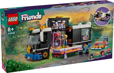 Конструктор Lego Friends Автобус для музыкального тура поп-звезды 42619