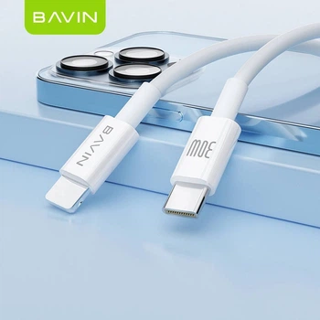 Кабель Fast Charge 30W BAVIN Type C-Lightning 1м