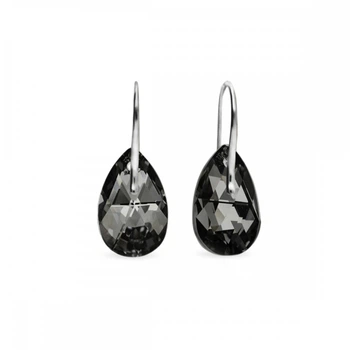 Срібні сережки Spark зі Swarovski Classic Drop KW610622SN