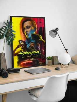 Постер игры Cyberpunk 2077 / Сайберпанк