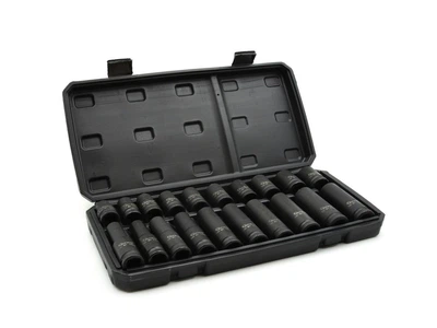 Набор коротких и длинных ударных головок 1/2 "10-19 мм. GEKO G10517