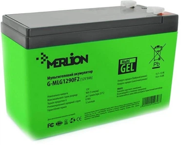 Аккумулятор мультигелевый MERLION G-MLG1290F2 12V 9 Ah AGM