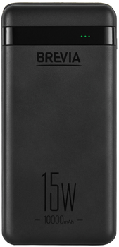 УМБ Brevia 10000mAh 15W Li-Pol (45115BR)