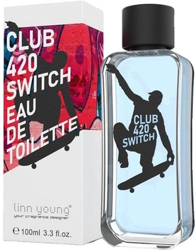 Woda toaletowa męska Linn Young Club 420 Switch 100 ml (8715658390565)