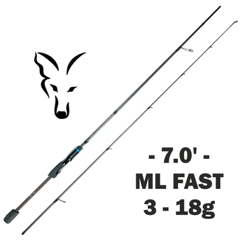 Спининг FOX Long Rage ML 7' FAST 2.13м 3-18г