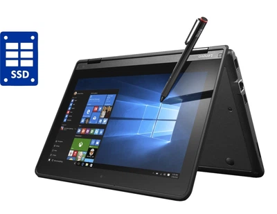 Нетбук-трансформер Lenovo ThinkPad Yoga 11e G5 / 11.6" (1366x768) IPS Touch / Intel Pentium Silver N5030 (4 ядра по 1.1 - 3.1 GHz) / 4 GB DDR3 / 128 GB SSD / Intel UHD Graphics 605 / WebCam / Win 10 Pro б/у