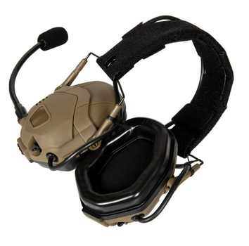 Наушники гарнитура HD16 под шлем Бежевый (Kali) AI223 с шумозащитным уровнем SNR дБ с возможностью крепления на шлем зарядка через Micro-USB
