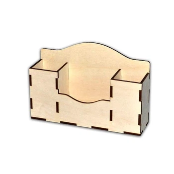 Органайзер для канцелярии DecorWood из дерева 20х6х13 см