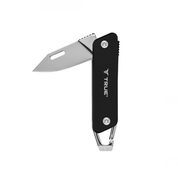 Розкладной туристический нож True Utility Modern Keychain Knife, Black (TR TU7059)
