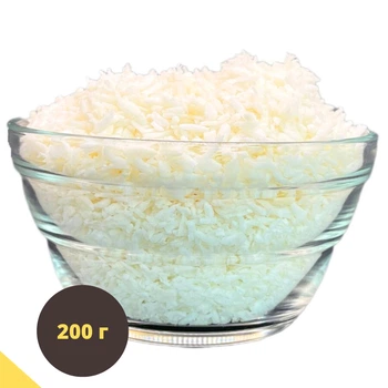 Натуральна кокосова стружка корисний додаток Clear 200 г (CС-R-200)