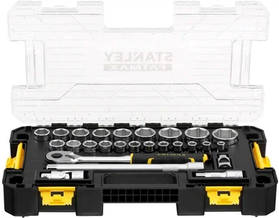 Набор торцевых головок Stanley 1/2 FATMAX Maxi Drive шестигранных 26 предметов (FMMT98103-1)