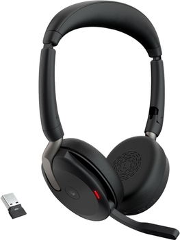 Słuchawki Jabra Evolve2 65 Flex Link380a MS Stereo Black (26699-999-999)