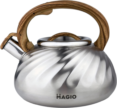 Чайник Magio со свистком MG-1194 Дерево (6958202311940)