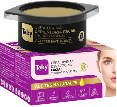 Віск для депіляції Taky Facial Depilatory Wax With Natural Oils 100 г (8411014100853)