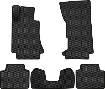 EVA коврики EVAtech в салон авто для Alfa Romeo Giulia (952) 2016+ 2 поколения Sedan EU 5 шт Black (AR21106C5BW4RBB)