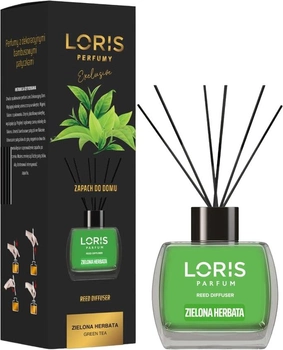 Dyfuzor zapachowy Loris Reed Diffuser z patyczkami Zielona Herbata 120 ml (8681933113559)