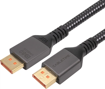 Kabel Cabletime DisplayPort - DisplayPort / ver. 2.1 / 16K / 2 m (CA914241)