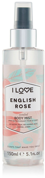 Спрей для тіла I Love... Scented Body Mist Англійська троянда 150 мл (5060351545242)
