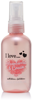 Mgiełka do ciała I Love... Refreshing Body Spritzer odświeżająca Strawberries & Cream 100 ml (5060217188866)