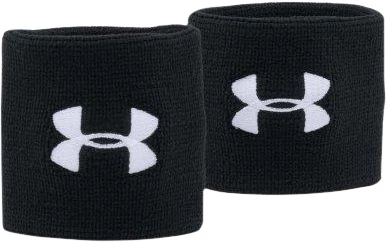 Напульсники Under Armour UA Performance Wristbands-BLK мужские UNI Черные (1276991-001) (889362320052)