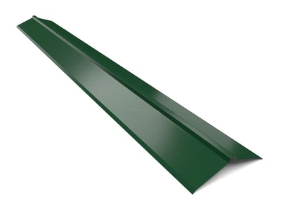 Конек для фальцевой кровли 2м RAL6005 мат