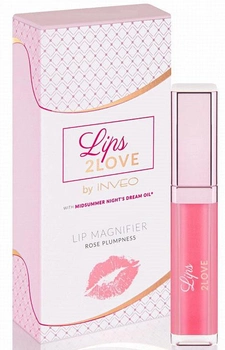 Бальзам Inveo Lips 2 Love Rose Plumpness натуральний збільшення губ 6.5 мл (5907573411583)