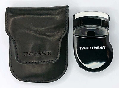 Инструмент для завивки ресниц в кожаном чехле Tweezerman 1046-R