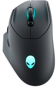 Мышь Dell Alienware AW620M Wireless/USB Dark Side of the Moon (545-BBFB)