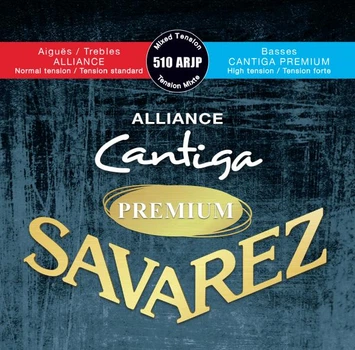 Струны для классической гитары Savarez Alliance Cantiga Premium 510ARJP Mixed Tension (R126186)